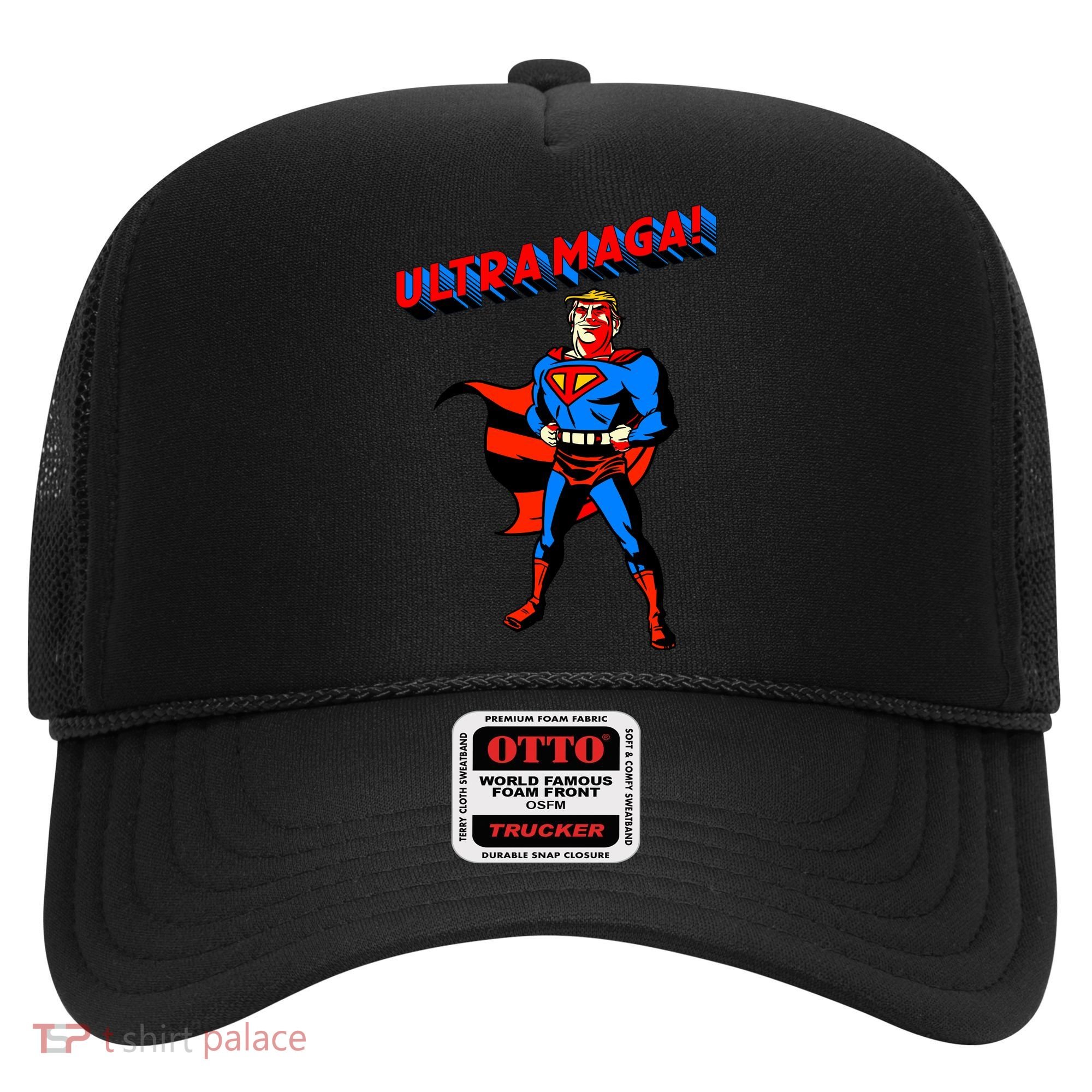 Ultra MAGA Superhero Parody Trump 2024 Anti Biden Hat