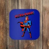 Ultra MAGA Superhero Parody Trump 2024 Anti Biden Coaster thumb 0