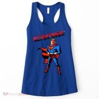 Ultra MAGA Superhero Parody Trump 2024 Anti Biden Women's Tank Top thumb 0