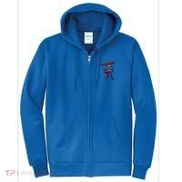 Ultra MAGA Superhero Parody Trump 2024 Anti Biden Full Zip Hoodie thumb 0