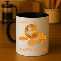 Underestimate Me That'll Be Fun Witch Coffee Mug thumb 4