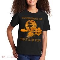 Underestimate Me That'll Be Fun Witch Kids T-Shirt thumb 2