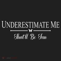 Underestimate Me That’ll Be Fun Fathers Day Beanie thumb 2