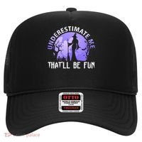 Underestimate Me Thatll Be Fun Funny Halloween Witch Sarcastic Quote Hat thumb 0
