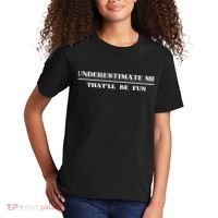 Underestimate Me That'll Be Fun Funny Kids T-Shirt thumb 2