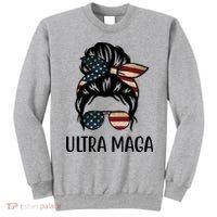 Ultra Maga Usa Female Bun Sweatshirt thumb 0
