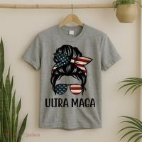 Ultra Maga Usa Female Bun T-Shirt thumb 2