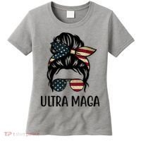 Ultra Maga Usa Female Bun Women's T-Shirt thumb 0