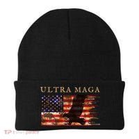 Ultra Maga Conservative Anti Biden Beanie thumb 0