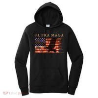 Ultra Maga Conservative Anti Biden Women's Hoodie thumb 0
