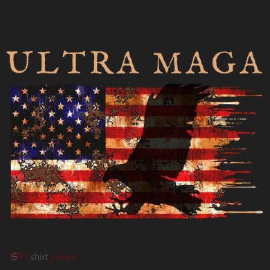 Ultra Maga Conservative Anti Biden Crop Fleece Hoodie