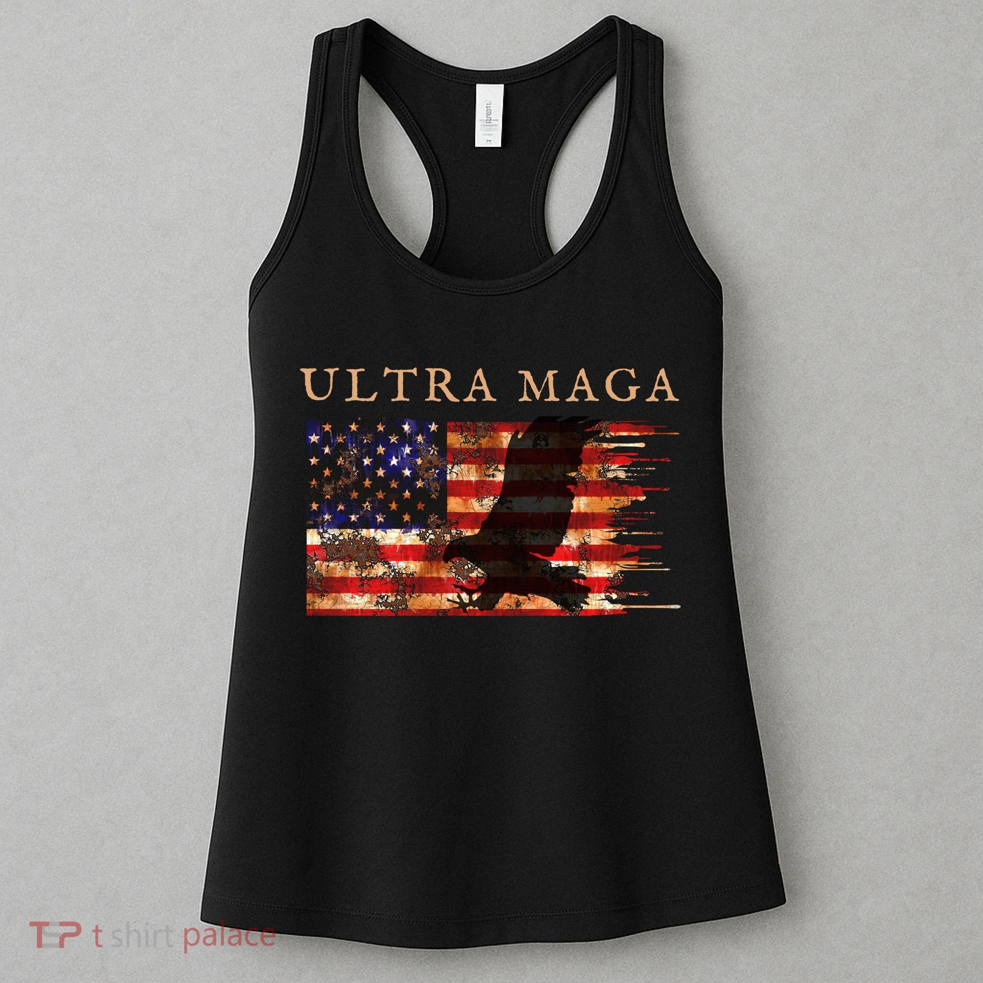 Ultra Maga Conservative Anti Biden Women's Tank Top