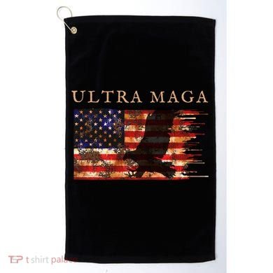 Ultra Maga Conservative Anti Biden Golf Towel
