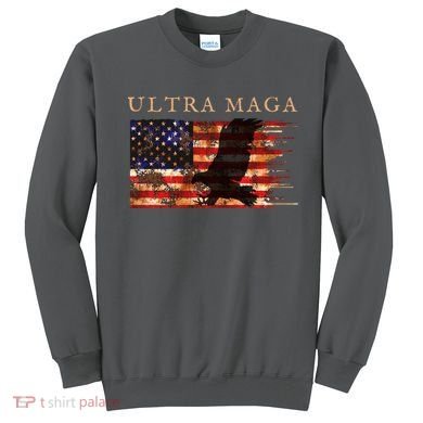 Ultra Maga Conservative Anti Biden Sweatshirt