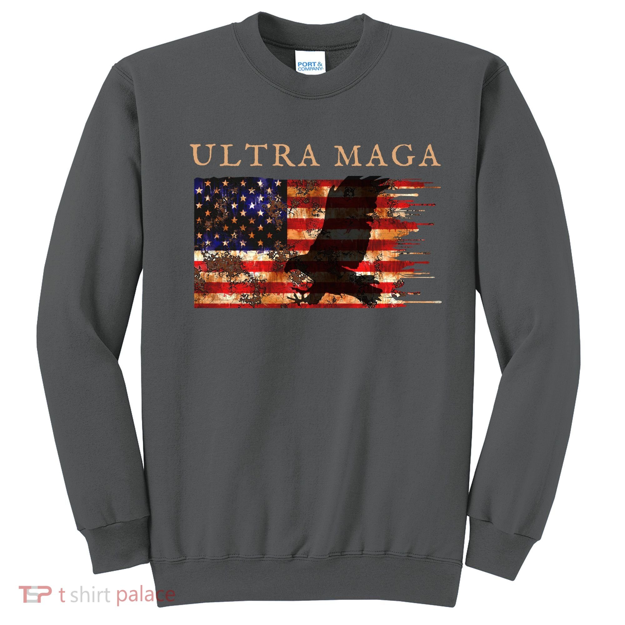 Ultra Maga Conservative Anti Biden Sweatshirt