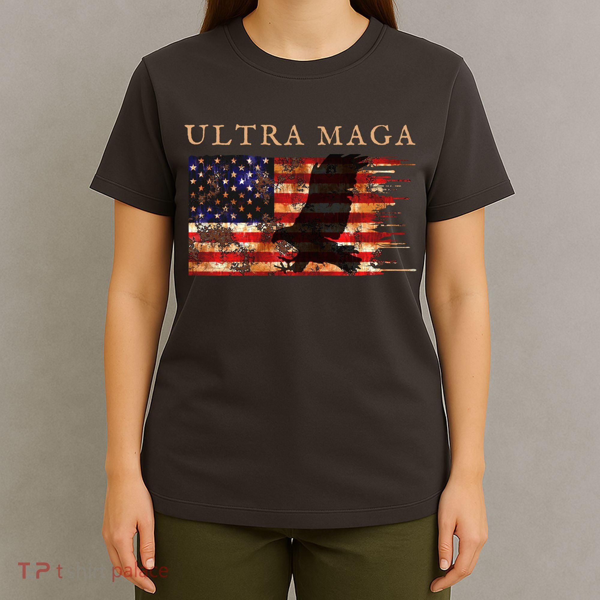 Ultra Maga Conservative Anti Biden T-Shirt