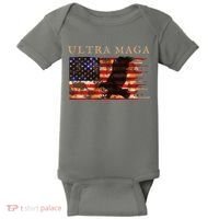 Ultra Maga Conservative Anti Biden Baby Bodysuit thumb 0