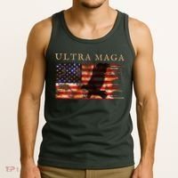 Ultra Maga Conservative Anti Biden Tank Top thumb 3