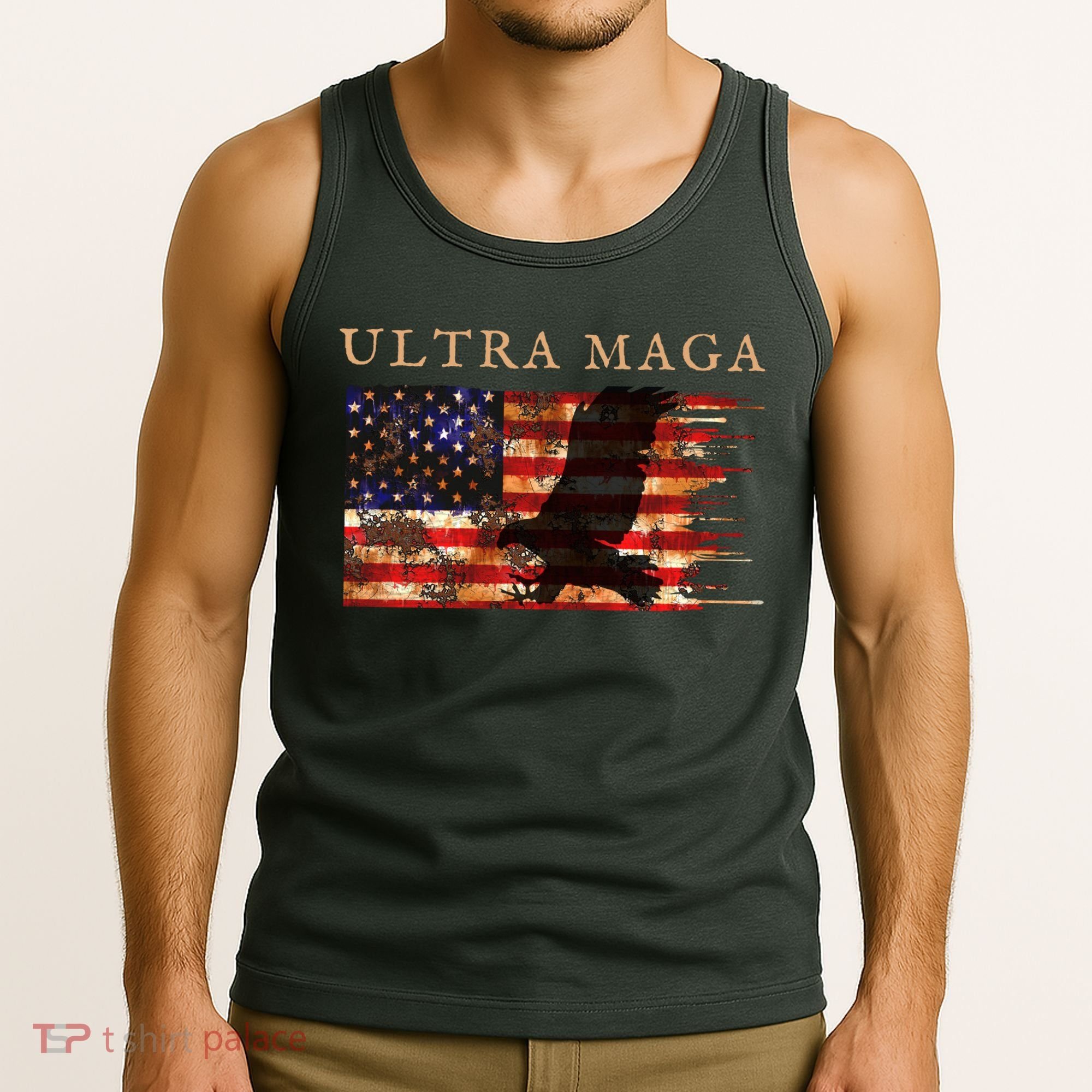 Ultra Maga Conservative Anti Biden Tank Top