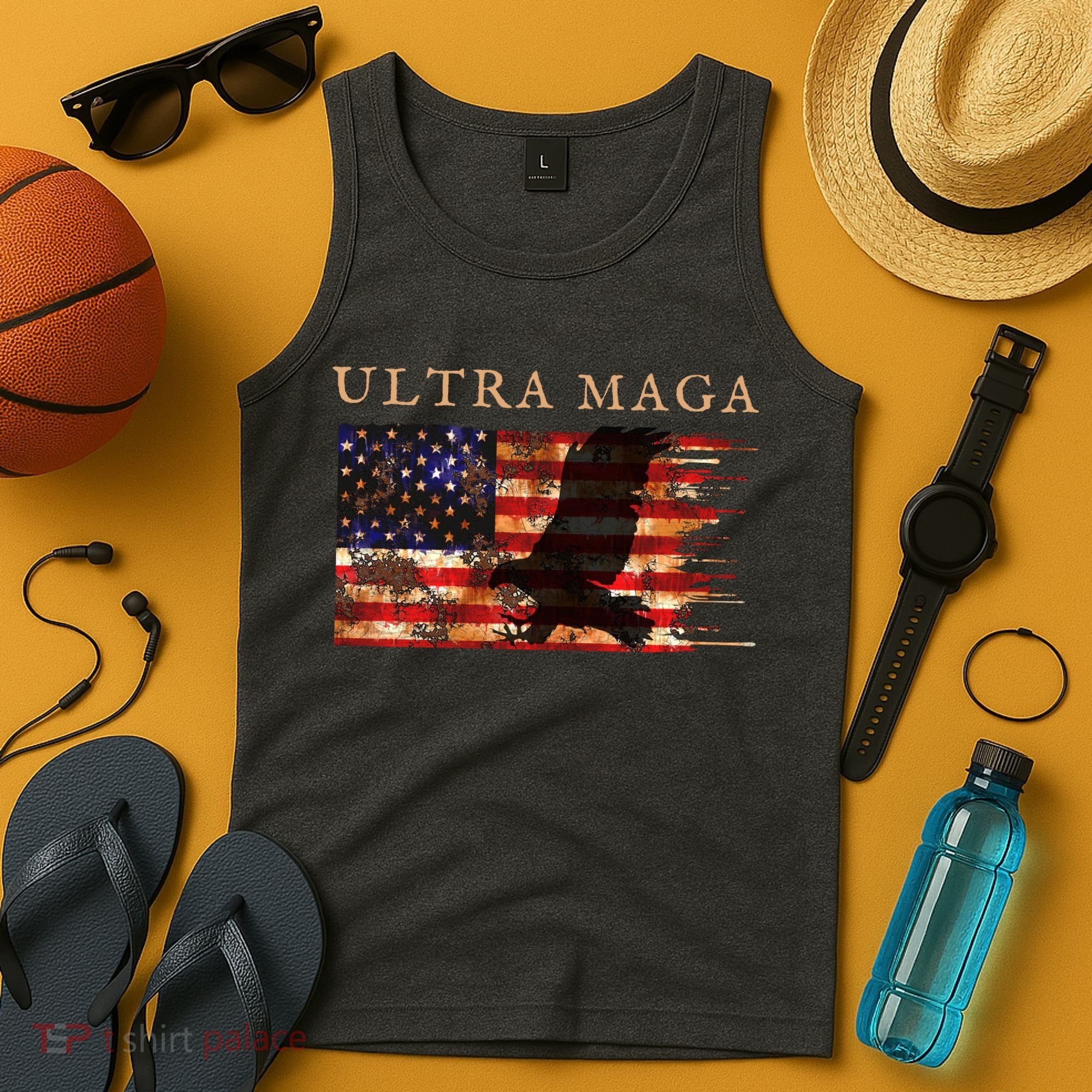 Ultra Maga Conservative Anti Biden Tank Top
