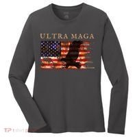 Ultra Maga Conservative Anti Biden Women's Long Sleeve Shirt thumb 0