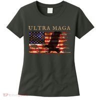 Ultra Maga Conservative Anti Biden Women's T-Shirt thumb 0