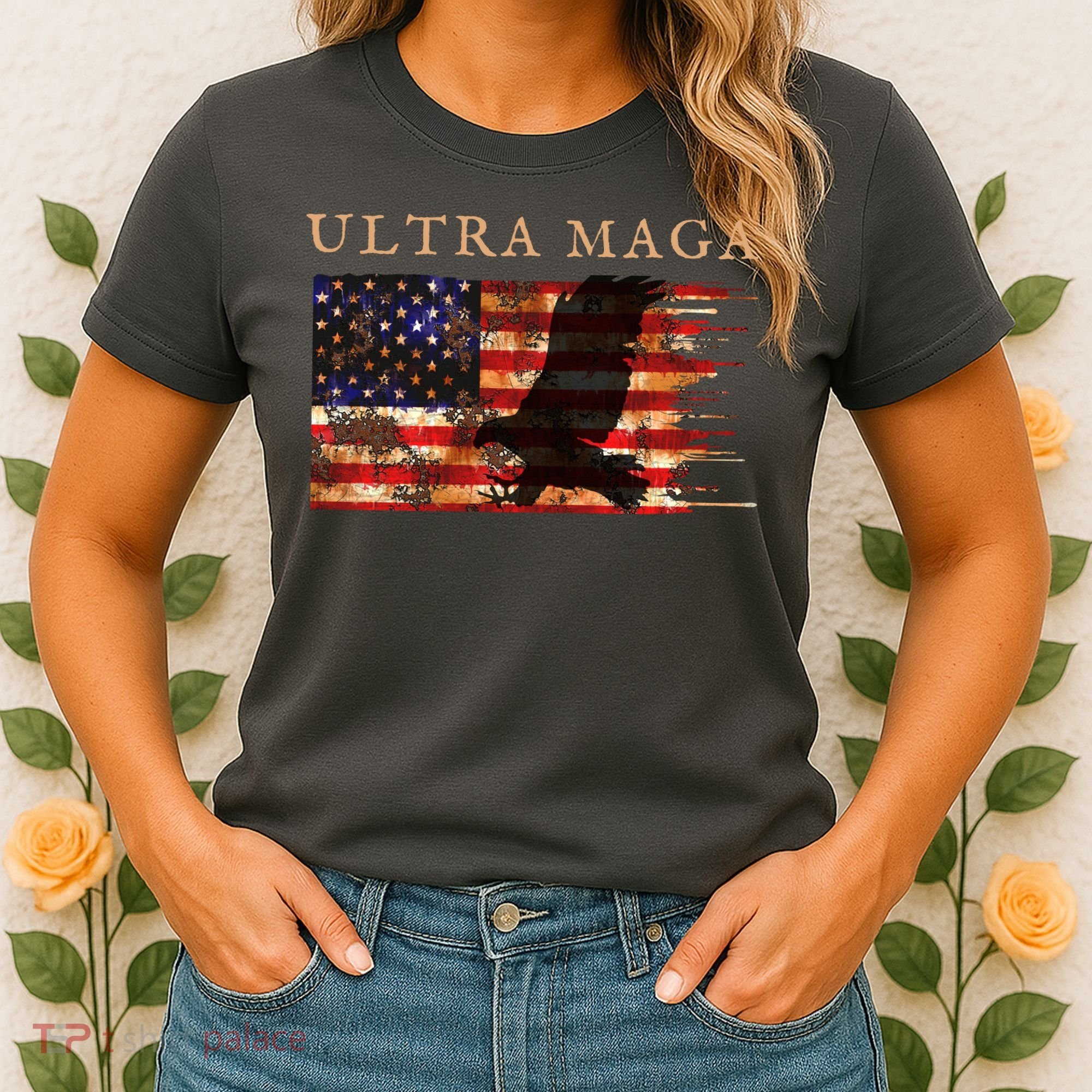 Ultra Maga Conservative Anti Biden Women's T-Shirt