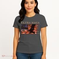 Ultra Maga Conservative Anti Biden Women's T-Shirt thumb 4
