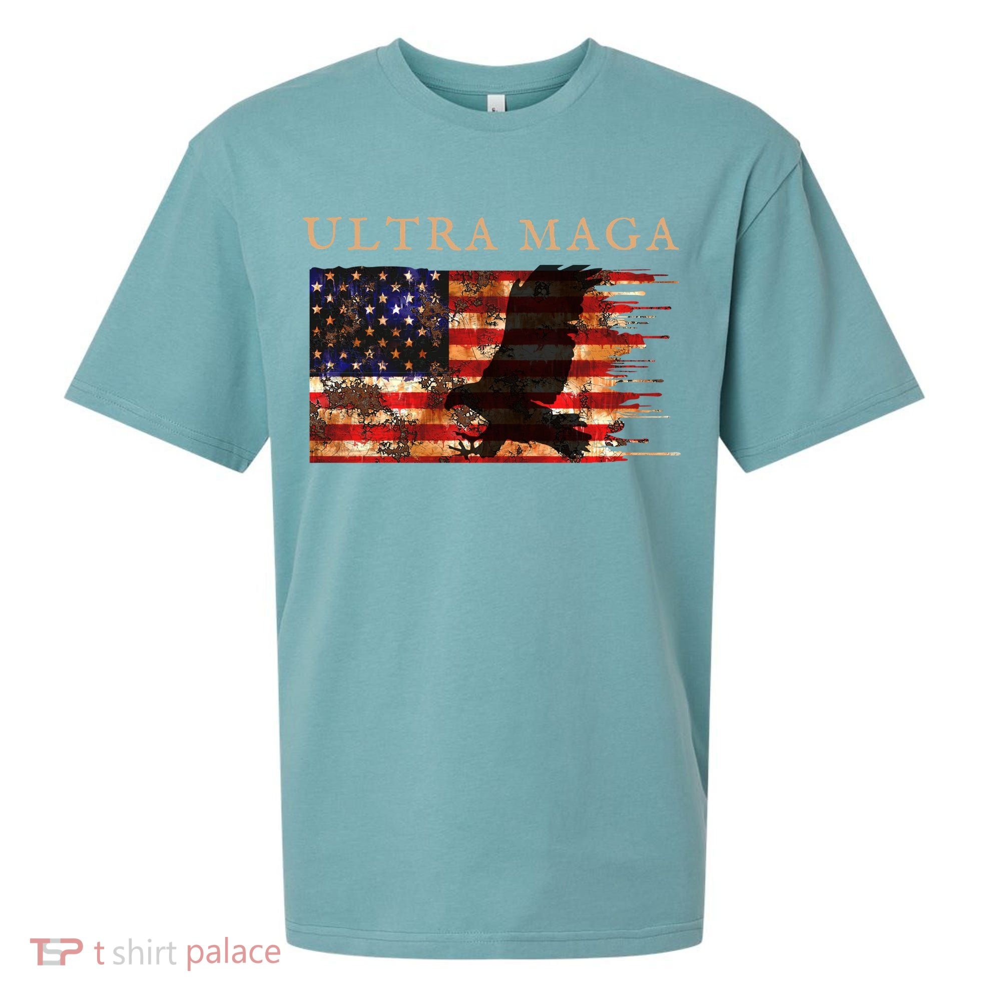 Ultra Maga Conservative Anti Biden Sueded Cloud Jersey T-Shirt