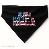 Ultra Maga USA Logo USA-Made Doggie Bandana thumb 0