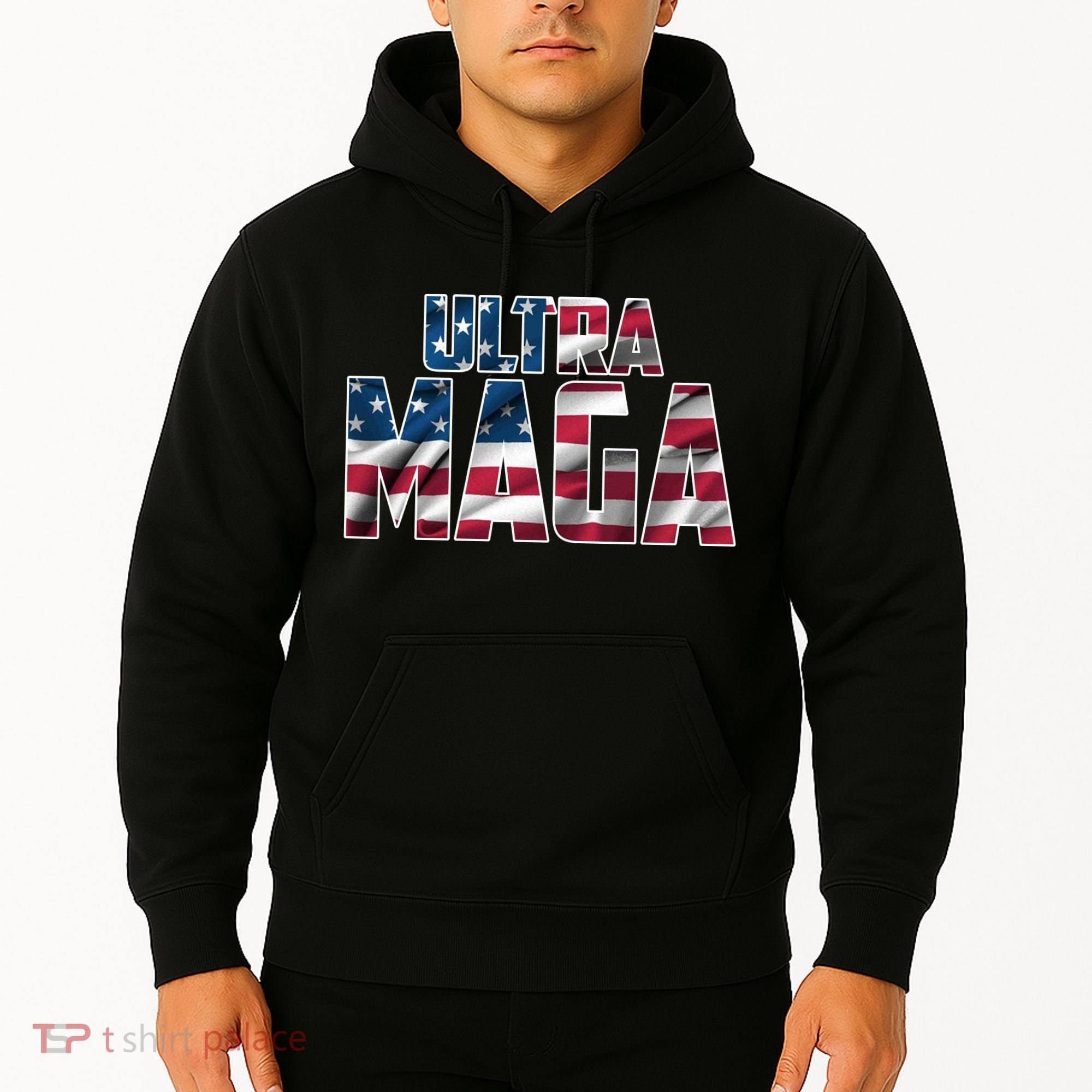 Ultra Maga USA Logo Hoodie