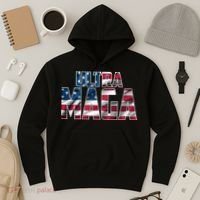 Ultra Maga USA Logo Hoodie thumb 3