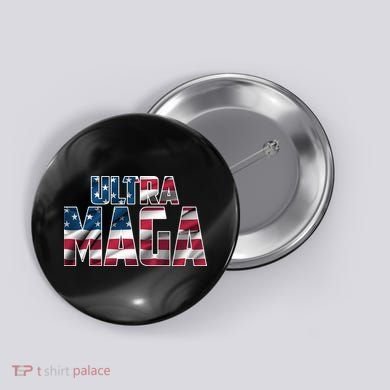 Ultra Maga USA Logo Button