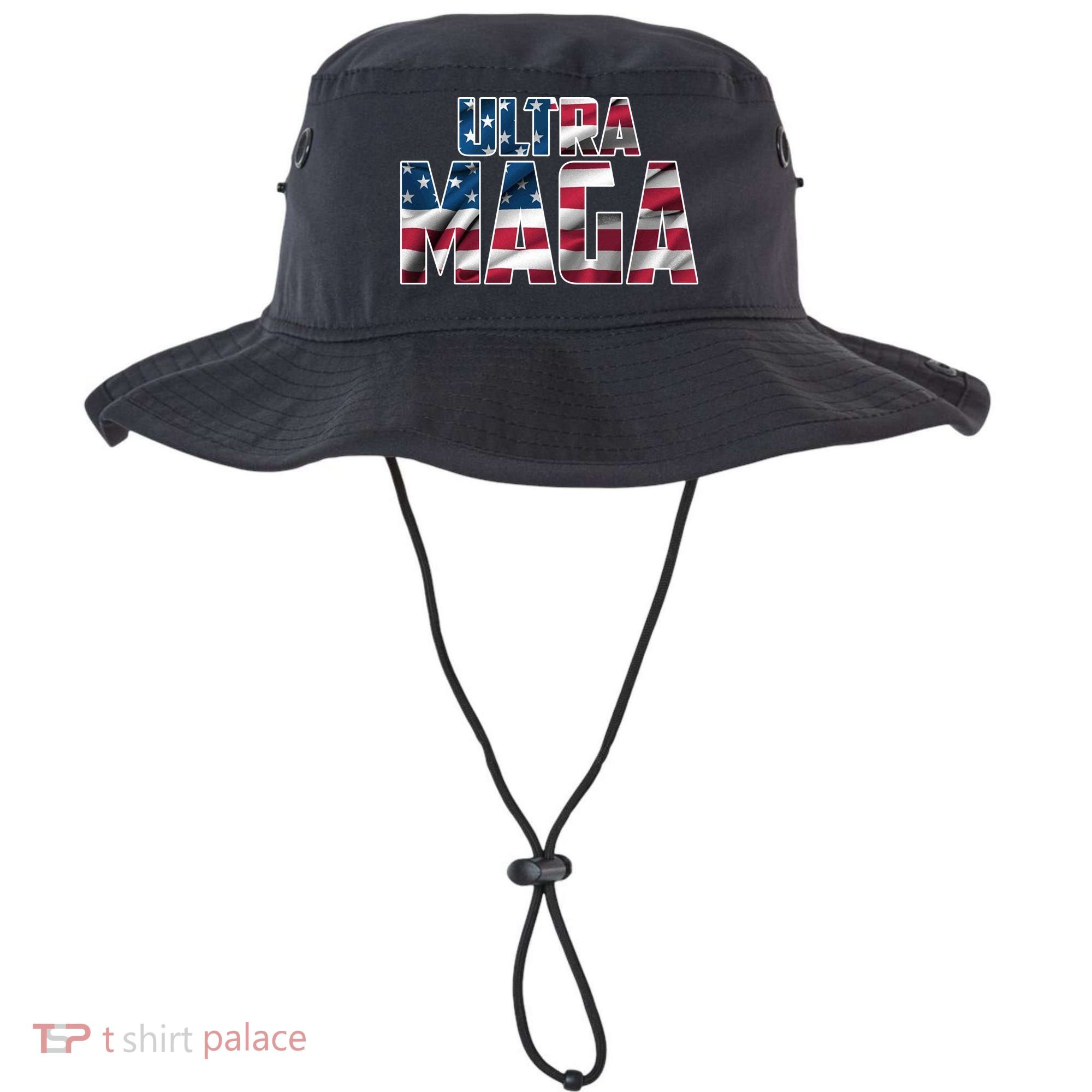 Ultra Maga USA Logo Bucket Hat