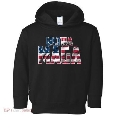 Ultra Maga USA Logo Toddler Hoodie