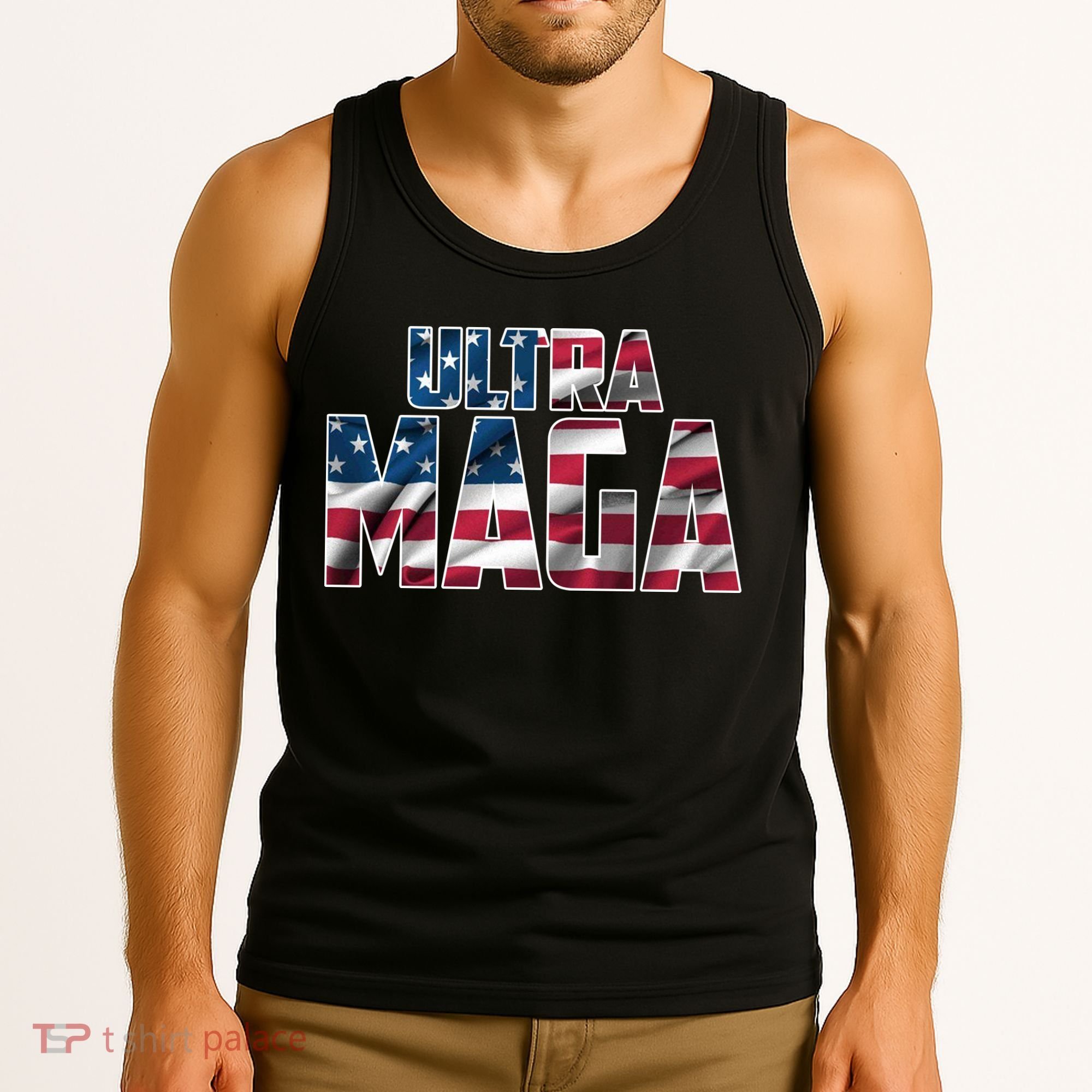 Ultra Maga USA Logo Tank Top