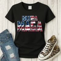 Ultra Maga USA Logo Women's T-Shirt thumb 3