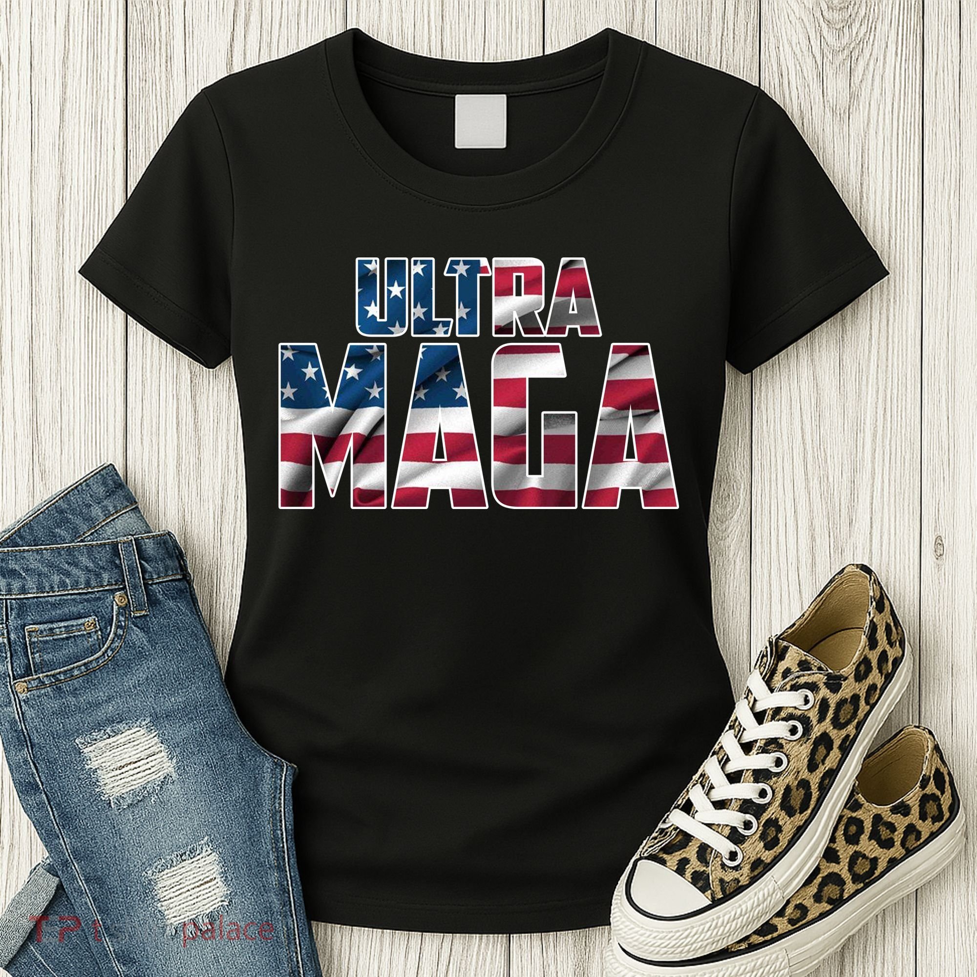 Ultra Maga USA Logo Women's T-Shirt