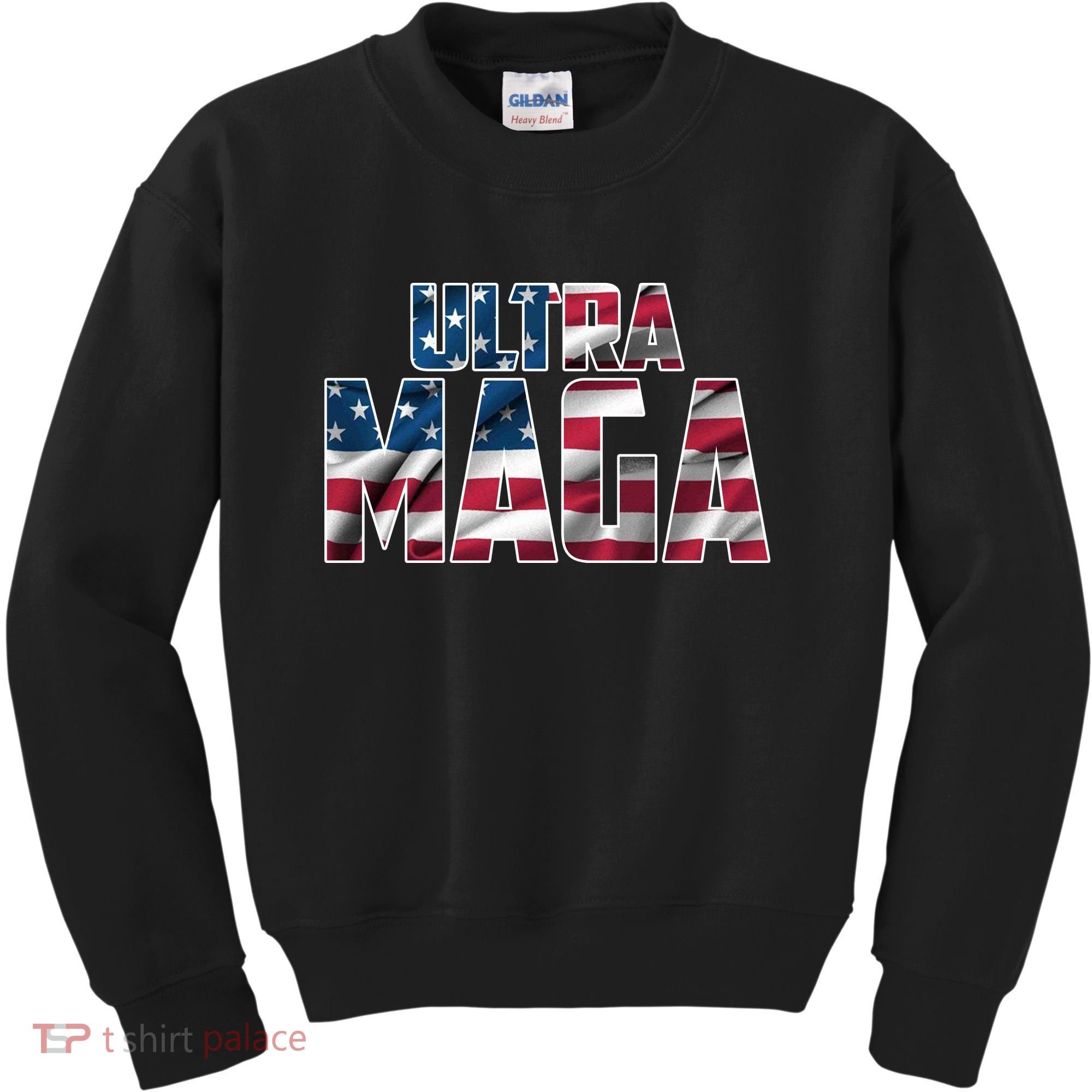 Ultra Maga USA Logo Kids Sweatshirt