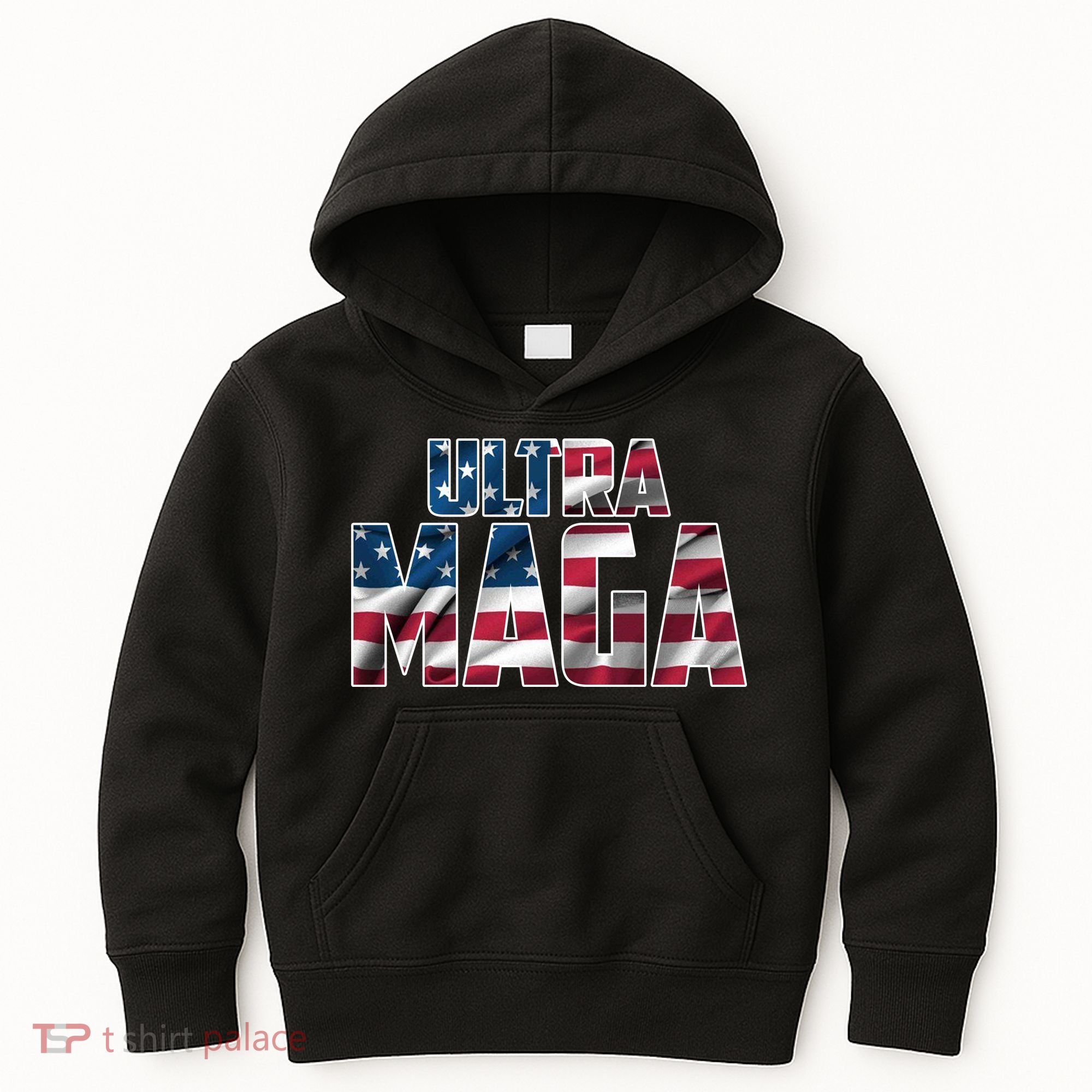 Ultra Maga USA Logo Kids Hoodie