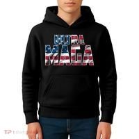 Ultra Maga USA Logo Kids Hoodie thumb 4