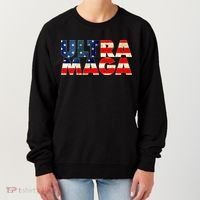 Ultra Maga USA American Flag Women's Sweatshirt thumb 0