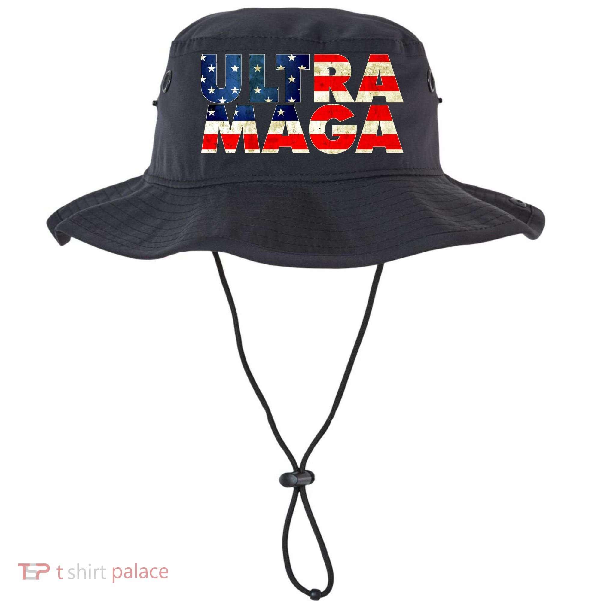 Ultra Maga USA American Flag Bucket Hat