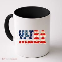 Ultra Maga USA American Flag Coffee Mug thumb 0