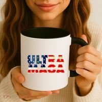 Ultra Maga USA American Flag Coffee Mug thumb 3