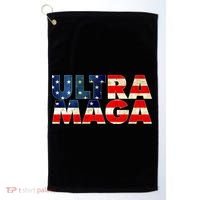 Ultra Maga USA American Flag Golf Towel thumb 0