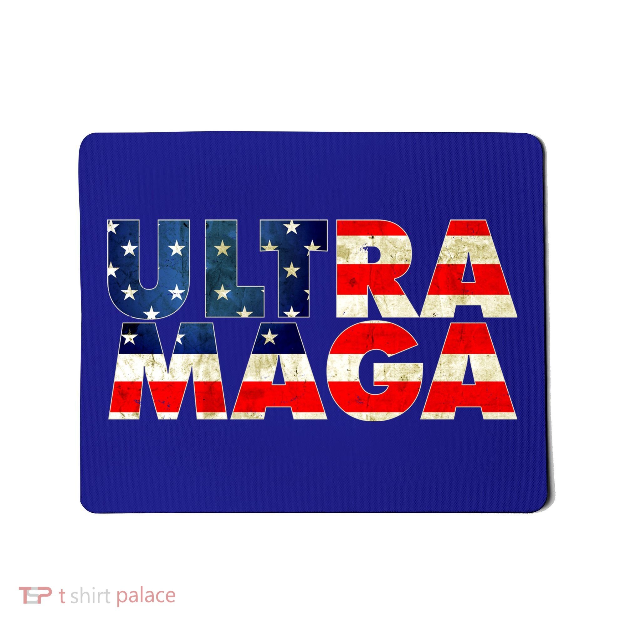 Ultra Maga USA American Flag Mousepad