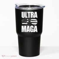 Ultra Maga USA Flag Sunglasses Tumbler thumb 0