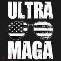 Ultra Maga USA Flag Sunglasses Women's Tank Top thumb 5