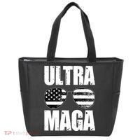 Ultra Maga USA Flag Sunglasses Tote Bag thumb 0